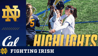 Irish Crush Cal on Senior Day | Highlights vs California