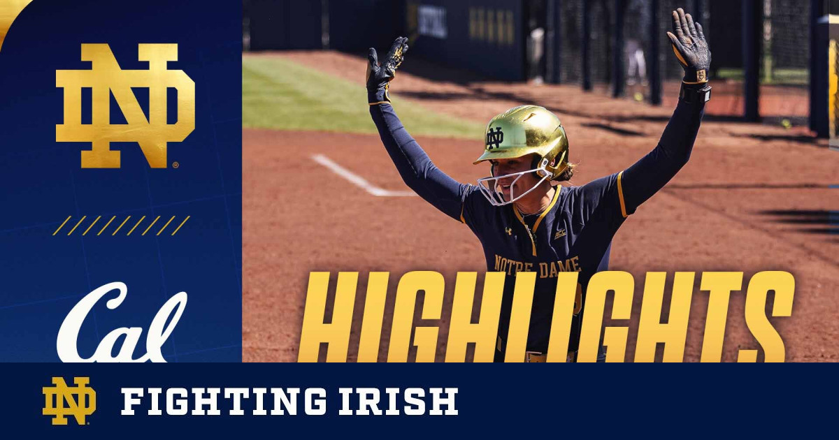 Notre Dame Beats Cal | Highlights vs California