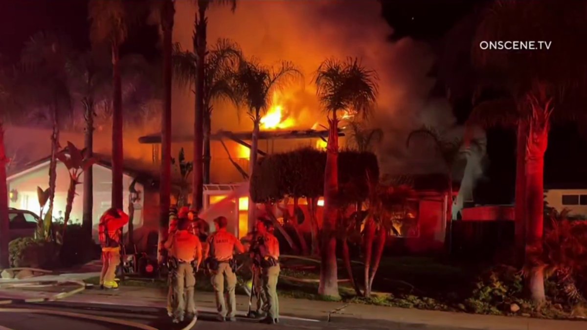 Suspect arrested in connection with fire that killed two in San Marcos – NBC 7 San Diego