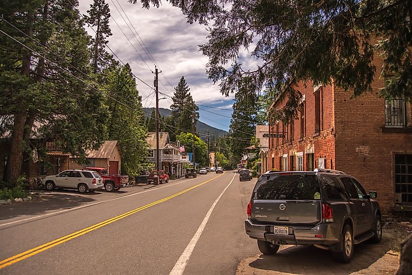 Downtown Sierra City, California
