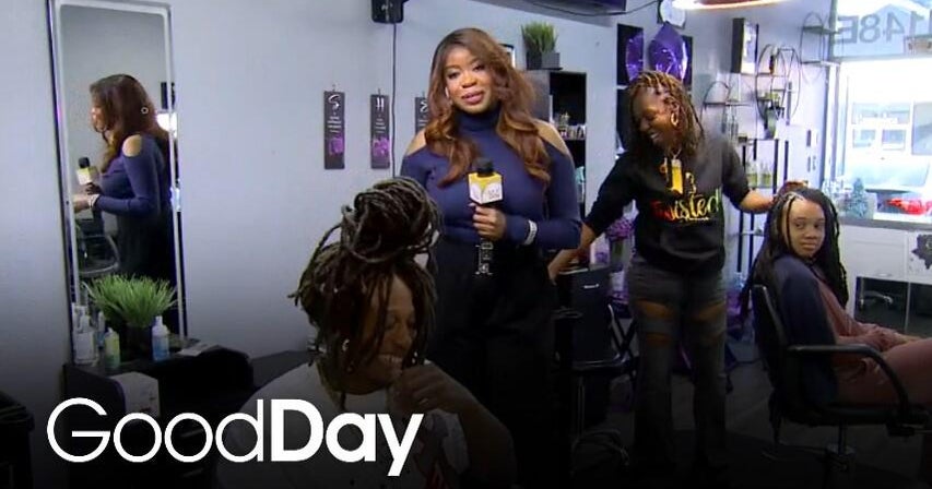 Sade is checking out Twisted Loc Lounge— a Black-owned hair salon!