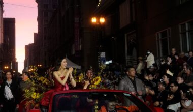 Olympian Eileen Gu heads up annual Chinese New Year parade in her native San Francisco :: WRAL.com