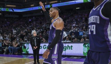 Kings fall to Spurs as Westbrook climbs NBA assists list