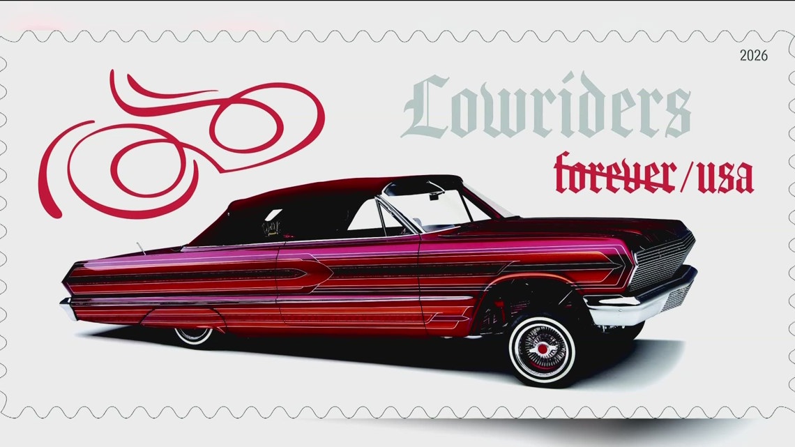USPS celebrates lowrider culture with new stamp series unveiled in San Diego