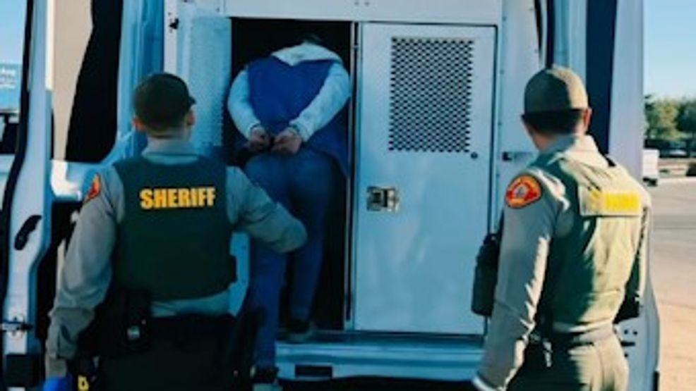 14 people were arrested after a multi-agency enforcement operation in Oildale on Monday. PHOTO: KCSO