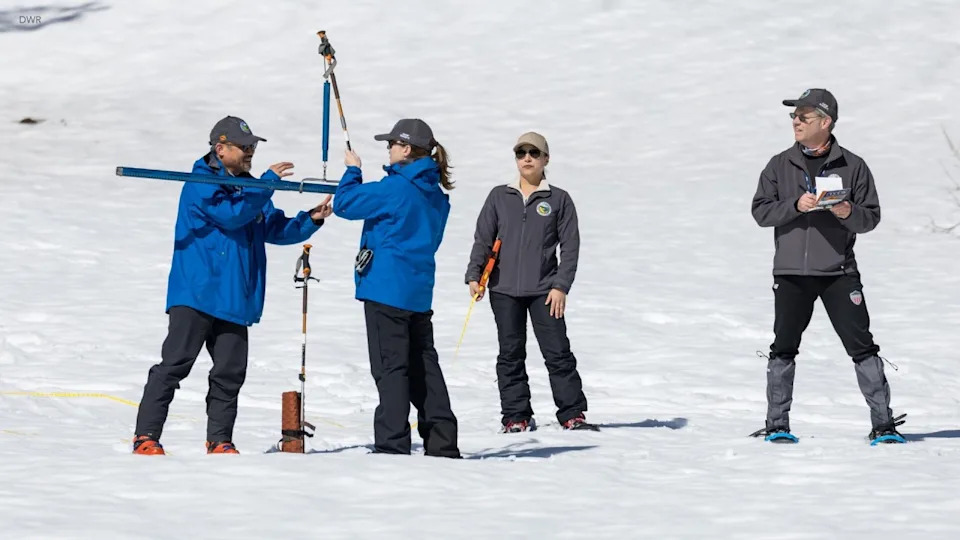California snowpack falls short in latest Sierra survey