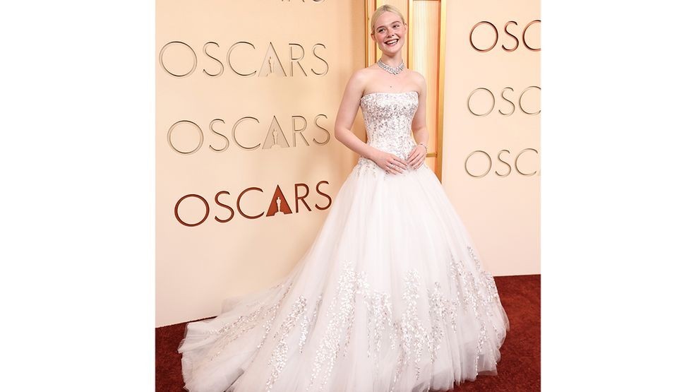 HOLLYWOOD, CALIFORNIA - MARCH 15: Elle Fanning attends the 98th Oscars at Dolby Theatre on March 15, 2026 in Hollywood, California. (Photo by Arturo Holmes/Getty Images)