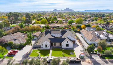 This 5,181-square-foot home on E. Lafayette Blvd., Phoenix, sold for $5.375 million....