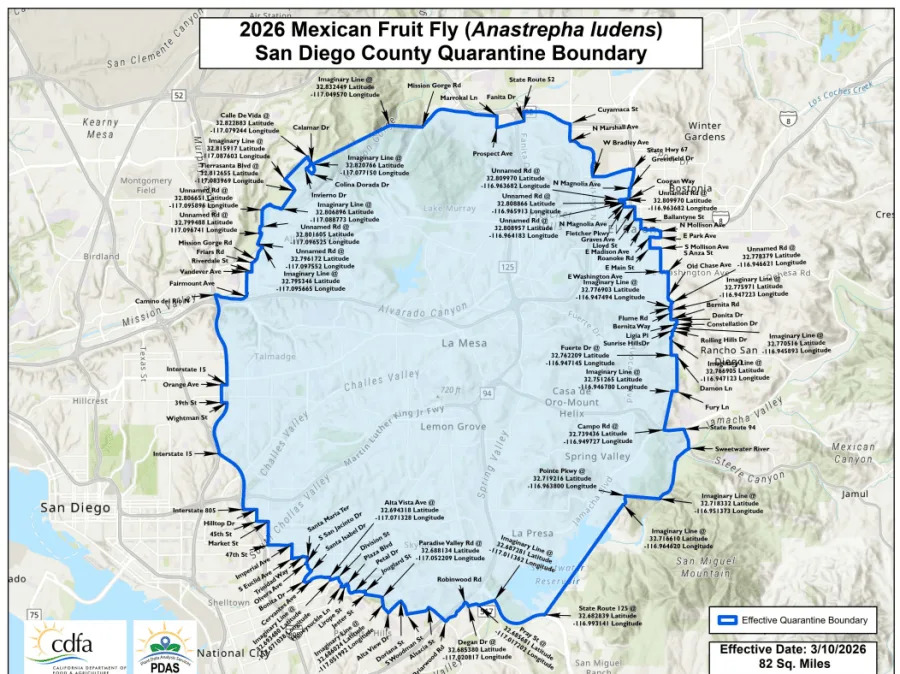 (California Department of Agriculture)