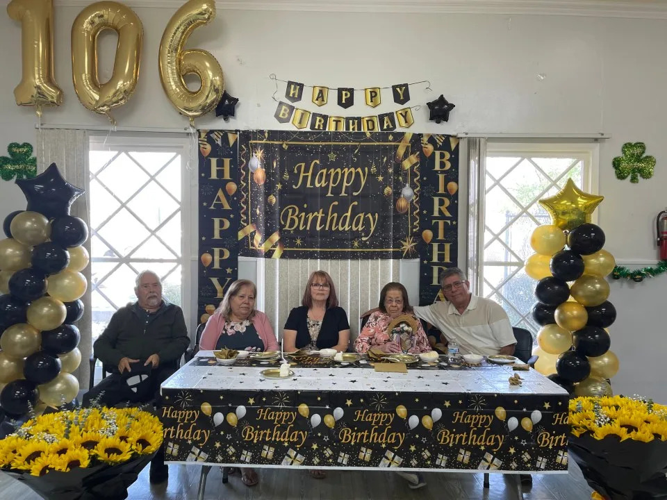 Emeteria Sepulveda celebrates her 106th birthday on March 3, 2026 / Photo: Height Street Skilled Care Center