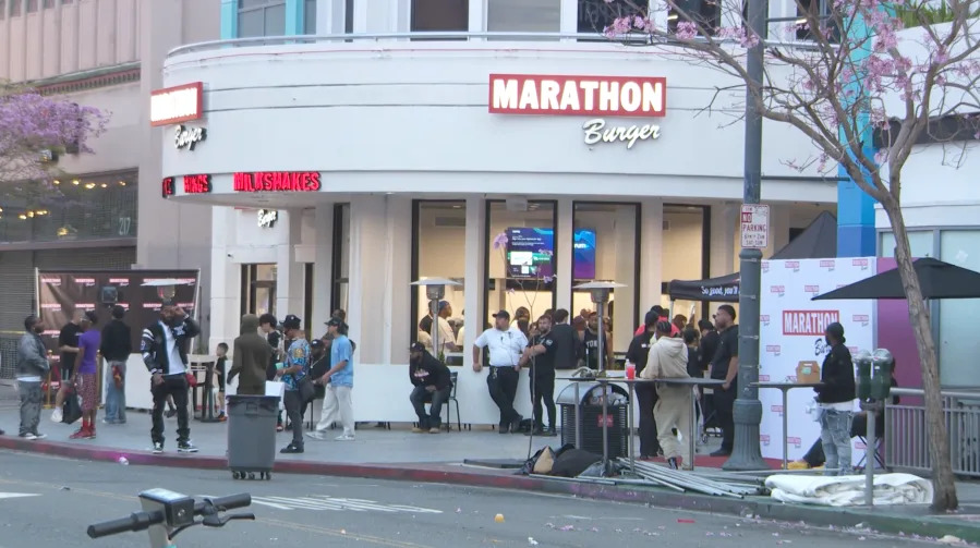 Marathon Burger shooting in Long Beach