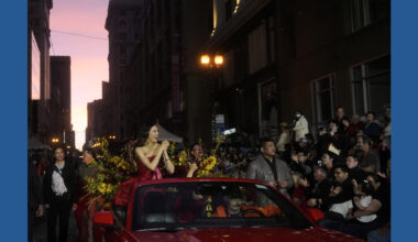 Olympian Eileen Gu heads up annual Chinese New Year parade in her native San Francisco