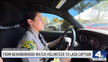 Are you interested in what the Los Angeles County Sheriff’s Department has to offer? So was Captain Nancy Escobedo. As a teenager growing up in East Los Angeles, Captain Escobedo became an Explorer at the age of 15, starting her 28-year journey as a prominent role model within the Sheriff’s Department. A mother of 3, Captain Escobedo returned to East LA as a Sergeant, where she patrolled the same streets she once called home and proudly served the community that raised her. Captain Escobedo’s story is one of many adding to Women’s History and the growing role of women in law enforcement. If you are interested in a career with the Los Angeles County Sheriff’s Department, please join our recruitment unit on Saturday, March 21st at Biscailuz Training Center (1060 N. Eastern Av., Los Angeles) for our Women’s Symposium. All who are interested in a law enforcement career are encouraged to attend. One Badge, Unlimited Possibilities. Video Courtesy of NBC LA