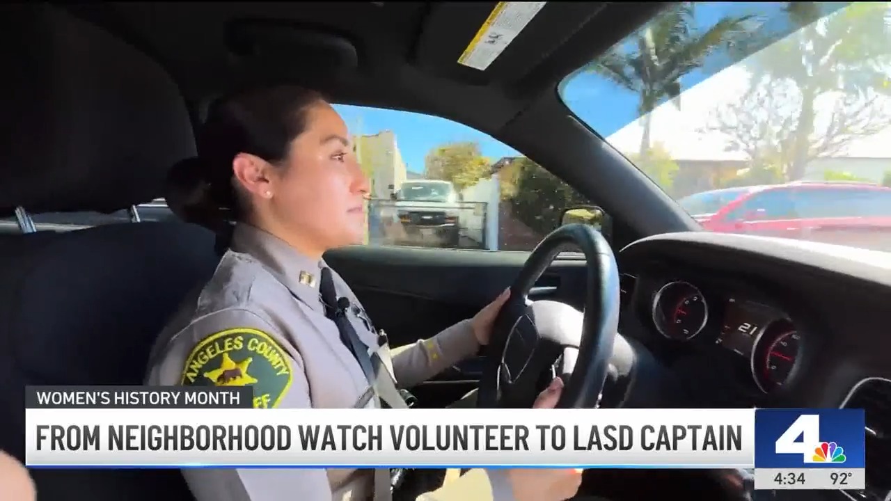 Are you interested in what the Los Angeles County Sheriff’s Department has to offer? So was Captain Nancy Escobedo. As a teenager growing up in East Los Angeles, Captain Escobedo became an Explorer at the age of 15, starting her 28-year journey as a prominent role model within the Sheriff’s Department. A mother of 3, Captain Escobedo returned to East LA as a Sergeant, where she patrolled the same streets she once called home and proudly served the community that raised her. Captain Escobedo’s story is one of many adding to Women’s History and the growing role of women in law enforcement. If you are interested in a career with the Los Angeles County Sheriff’s Department, please join our recruitment unit on Saturday, March 21st at Biscailuz Training Center (1060 N. Eastern Av., Los Angeles) for our Women’s Symposium. All who are interested in a law enforcement career are encouraged to attend. One Badge, Unlimited Possibilities. Video Courtesy of NBC LA