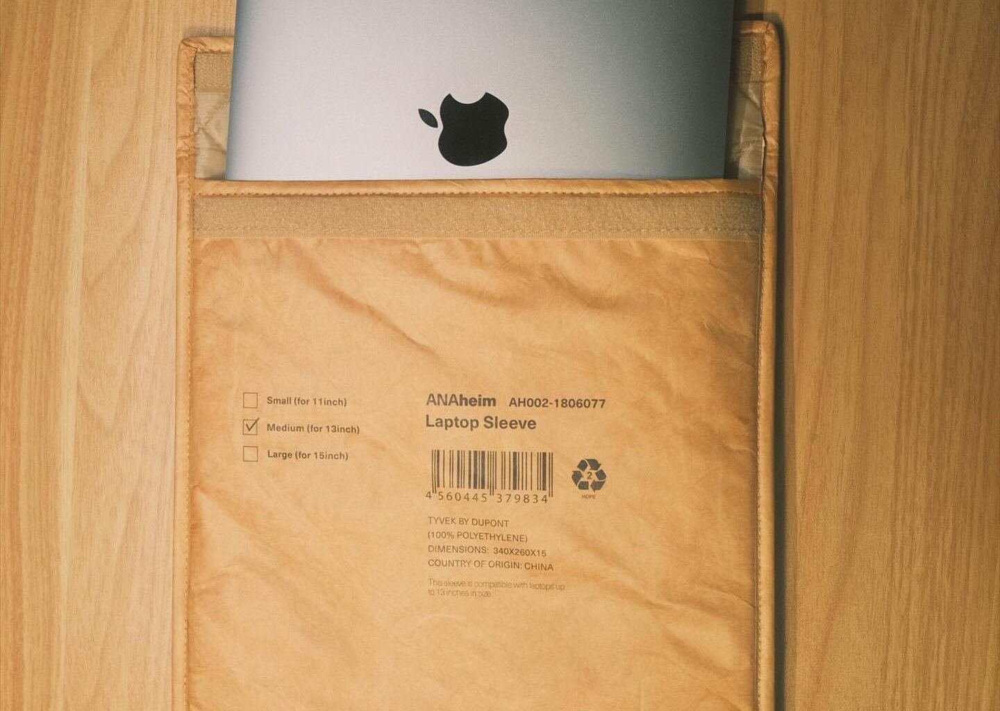 The Anaheim Laptop Sleeve Blends Minimal Design With a Tyvek Mailer Aesthetic