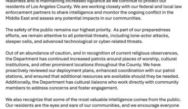 In light of... - Los Angeles County Sheriff's Department
