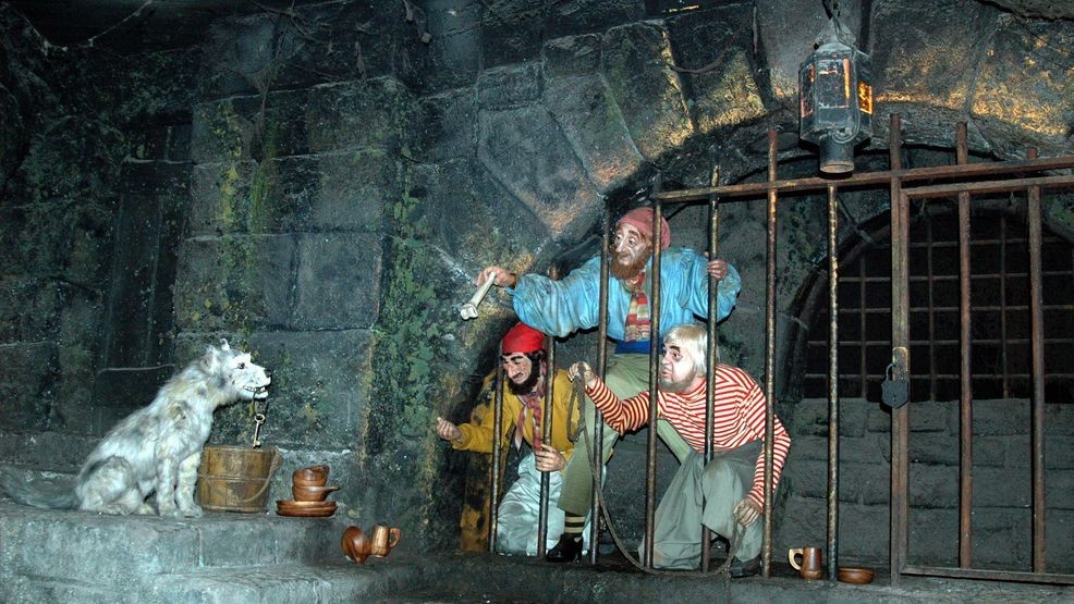 "Pirates of the Caribbean" Ride at Disneyland (Photo by Barry King/WireImage) *** Local Caption ***