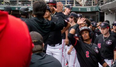 Georgia baseball completes doubleheader, defeats Oakland 11-0 | Georgia Sports