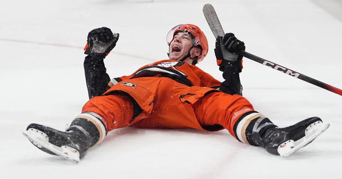 Cutter Gauthier scores twice, Ville Husso has 42 saves in Ducks' 5-1 win over Islanders | Pro National Sports