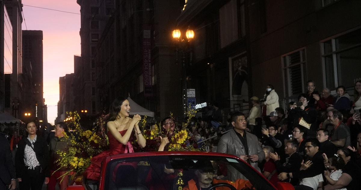 Olympian Eileen Gu heads up annual Chinese New Year parade in her native San Francisco | Olympics
