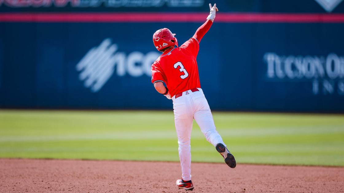 UA baseball sweeps Fresno; Easton Breyfogle out for season