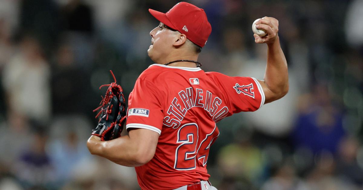 Los Angeles Angels right-hander Robert Stephenson is dealing with another elbow injury | National Sports