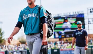 Mariners’ Logan Gilbert scuffles in spring start vs. Angels | Mariners