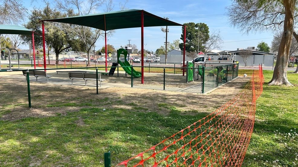 Wilson Park will see new improvements as the city plans to create new pickleball, tennis, and basketball courts. PHOTO: KBAK/KBFX