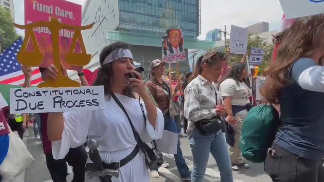 PREVIOUS COVERAGE: May Day demonstrations held across Los Angeles