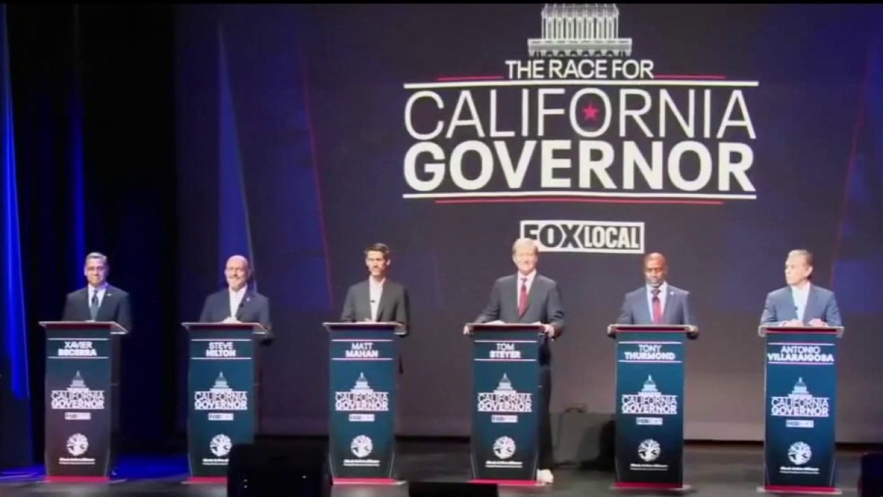 California gubernatorial debate canceled