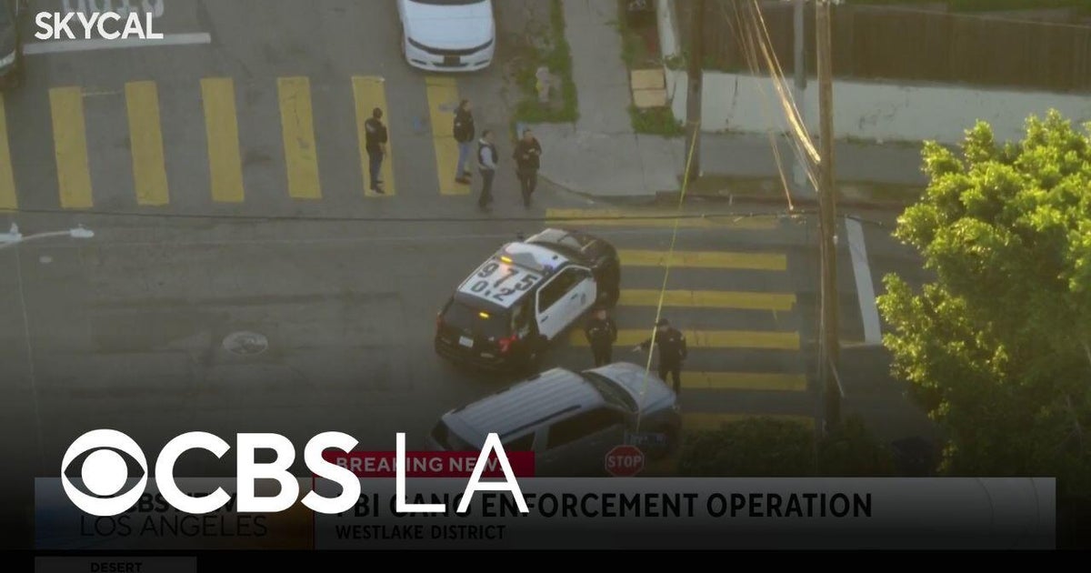 FBI serves search warrants related to Los Angeles street gangs