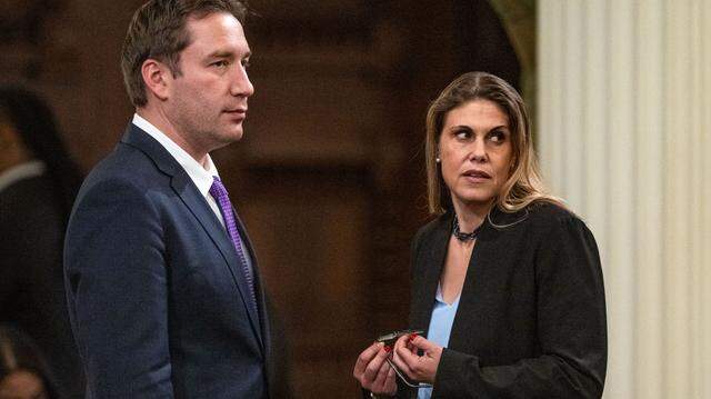 Assemblymember Patrick Ahrens, D-Sunnyvale, (left) proposed legislation that would ensure communications between employees and their labor representatives remains confidential. 