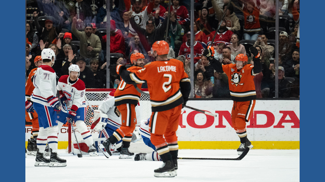 Kreider scores tying goal, Killorn ends shootout in Ducks' 6-5 comeback win over Canadiens