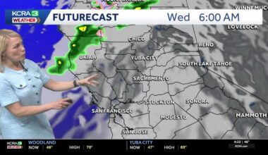 Sunny and mild Tuesday, but unsettled weather returns Wednesday