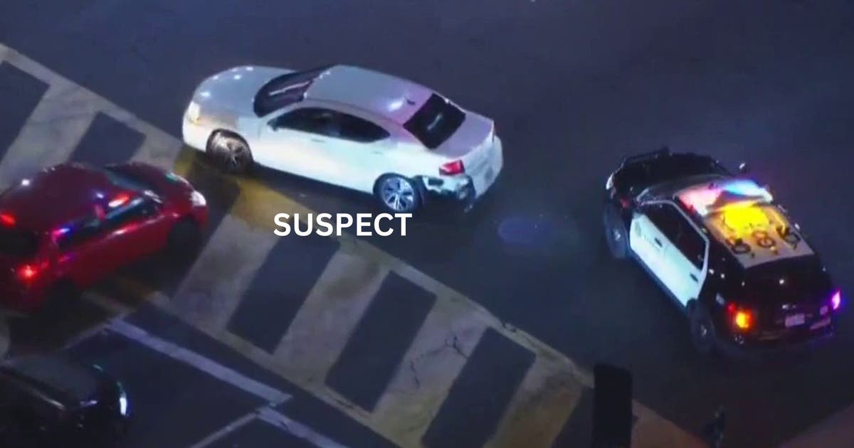 LIVE: Car chase underway near East Los Angeles