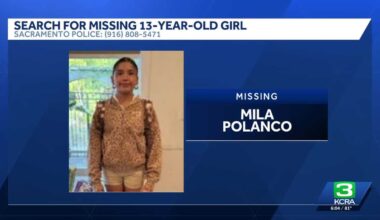 Sacramento police search for missing 13-year-old girl