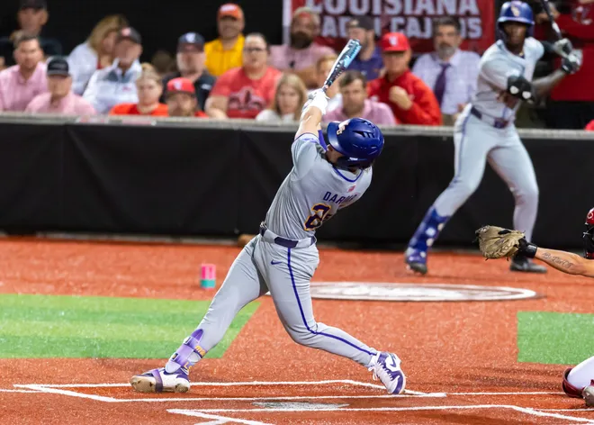 Seth Dardar, Louisianas Ragin Cajuns Baseball beats the LSU Tigers 7-2 at M.L. Tigue Moore Field in Lafayette, LA. Wednesday, March 4, 2026.