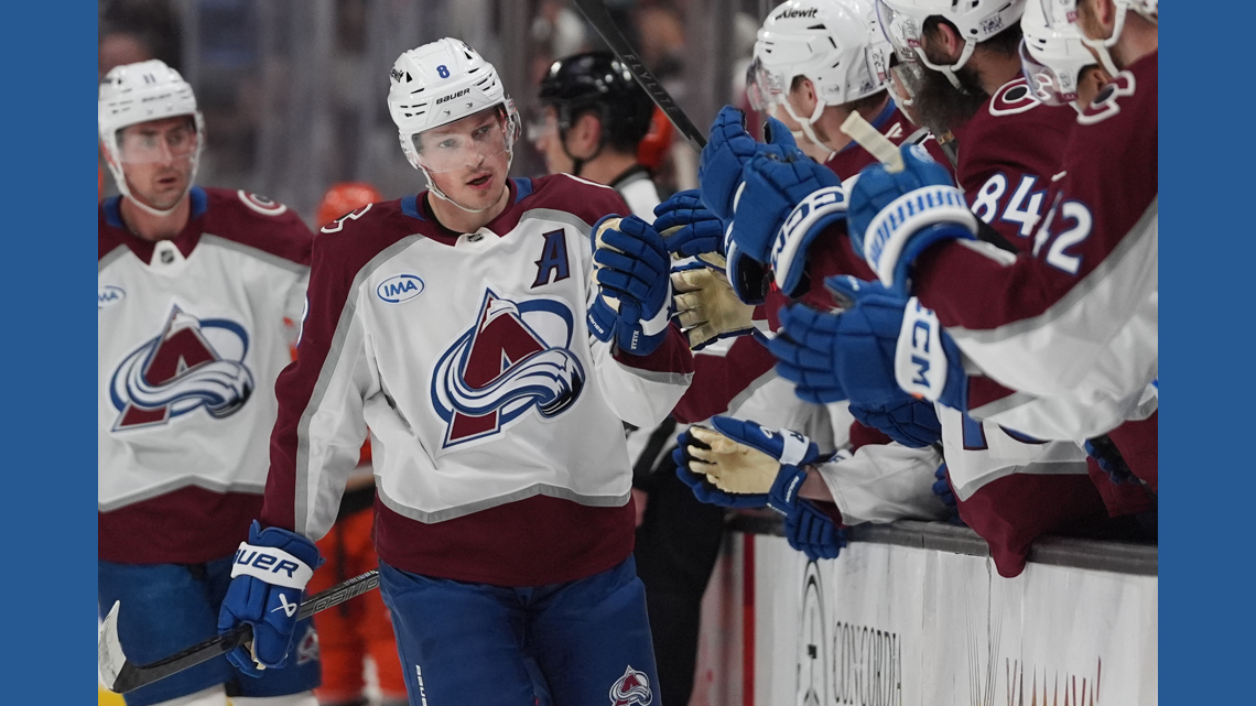 Cale Makar, Parker Kelly lead Avalanche past Ducks 5-1 for a SoCal sweep