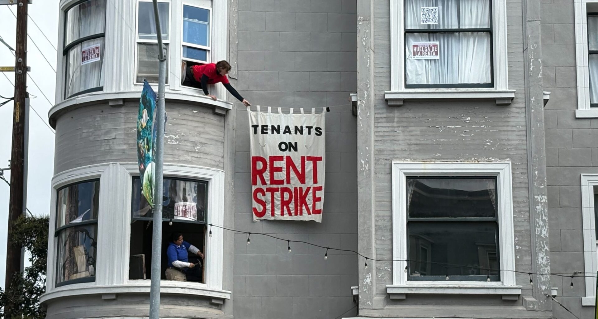 Mosser tenants on Valencia St. announce rent strike