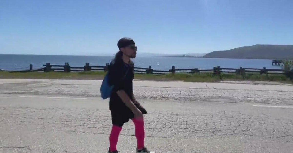 San Francisco man walks 50 miles to raise awareness to pedestrian safety