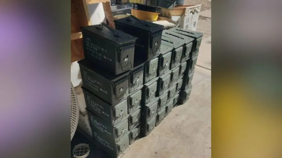 Stolen U.S. military weapons