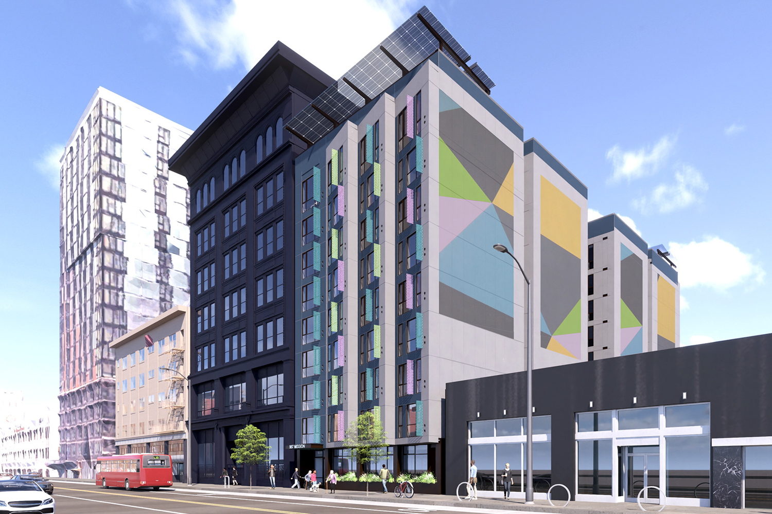 967 Mission Street, rendering by LMS Architects