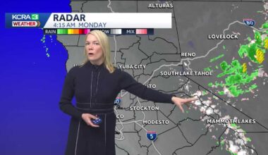 Northern California forecast: Lingering Sierra showers