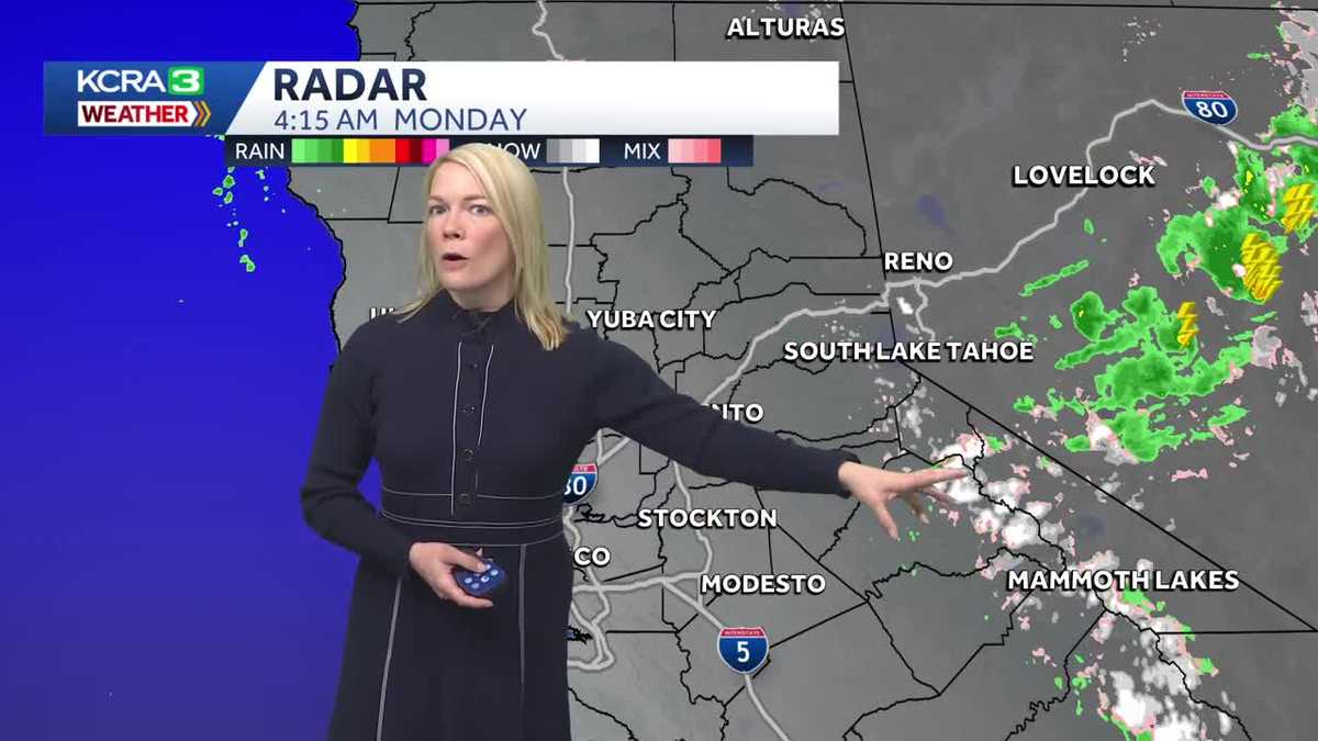 Northern California forecast: Lingering Sierra showers
