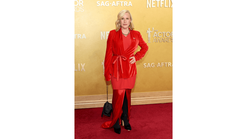 Patricia Arquette attends the 32nd Annual Actor Awards at Shrine Auditorium and Expo Hall on March 01, 2026 in Los Angeles, California. (Photo by Amy Sussman/Getty Images)