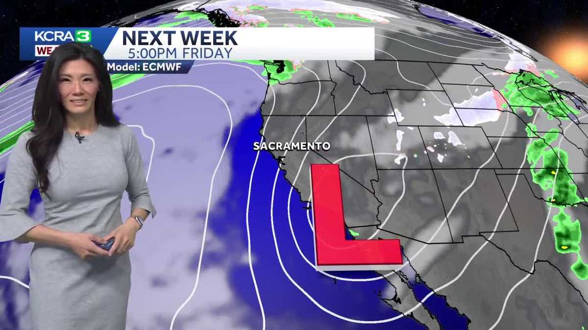 A shower or two possible Monday