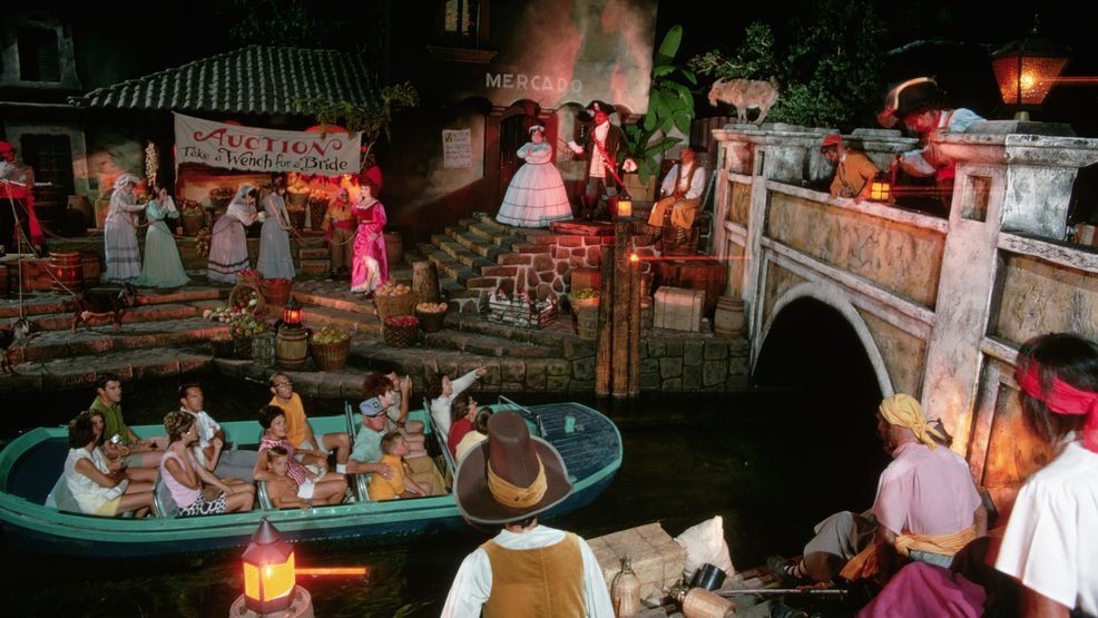 Pirates of the Caribbean Ride at Disneyland (Photo by Dean Conger/Corbis via Getty Images)