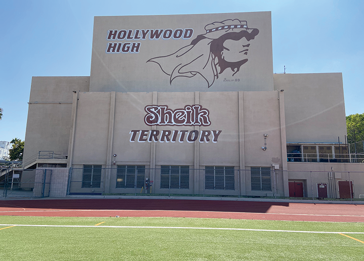 Hollywood High, Burroughs Middle School and GALA honored