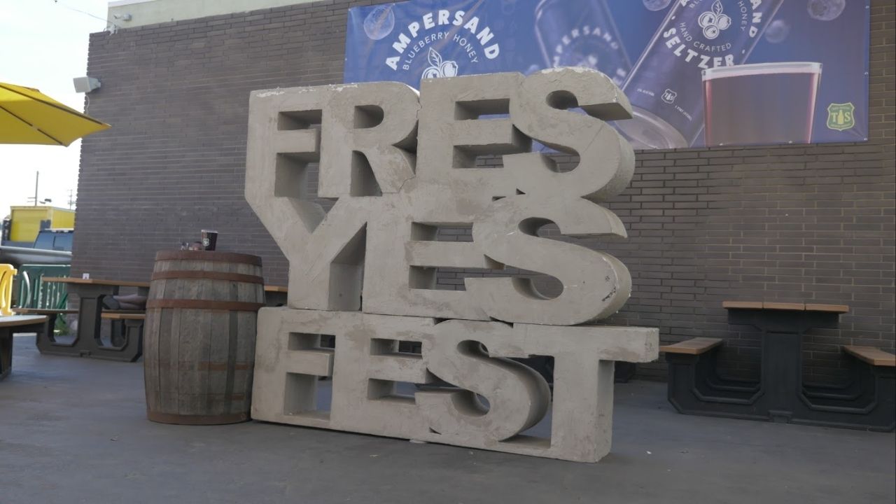 A statue of FresYes on March 12, 2026. (GV Wire/Jahziel Tello)