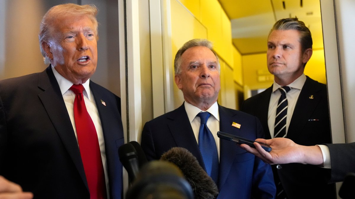 Trump dismissed import of Russia reportedly sharing intel with Iran – NBC Los Angeles